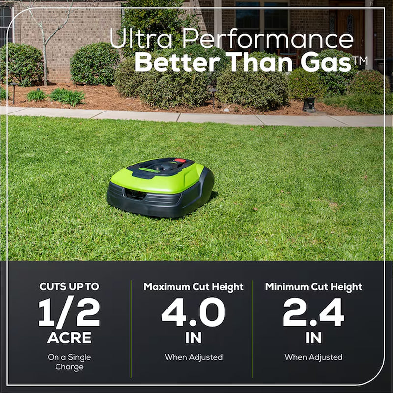 Robotic Lawn Mower (1/2 to 1 Acre)