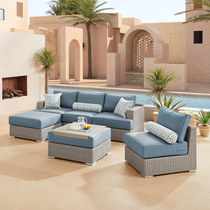 Sirio Niko 6-Piece Modular Outdoor Patio Seating Set