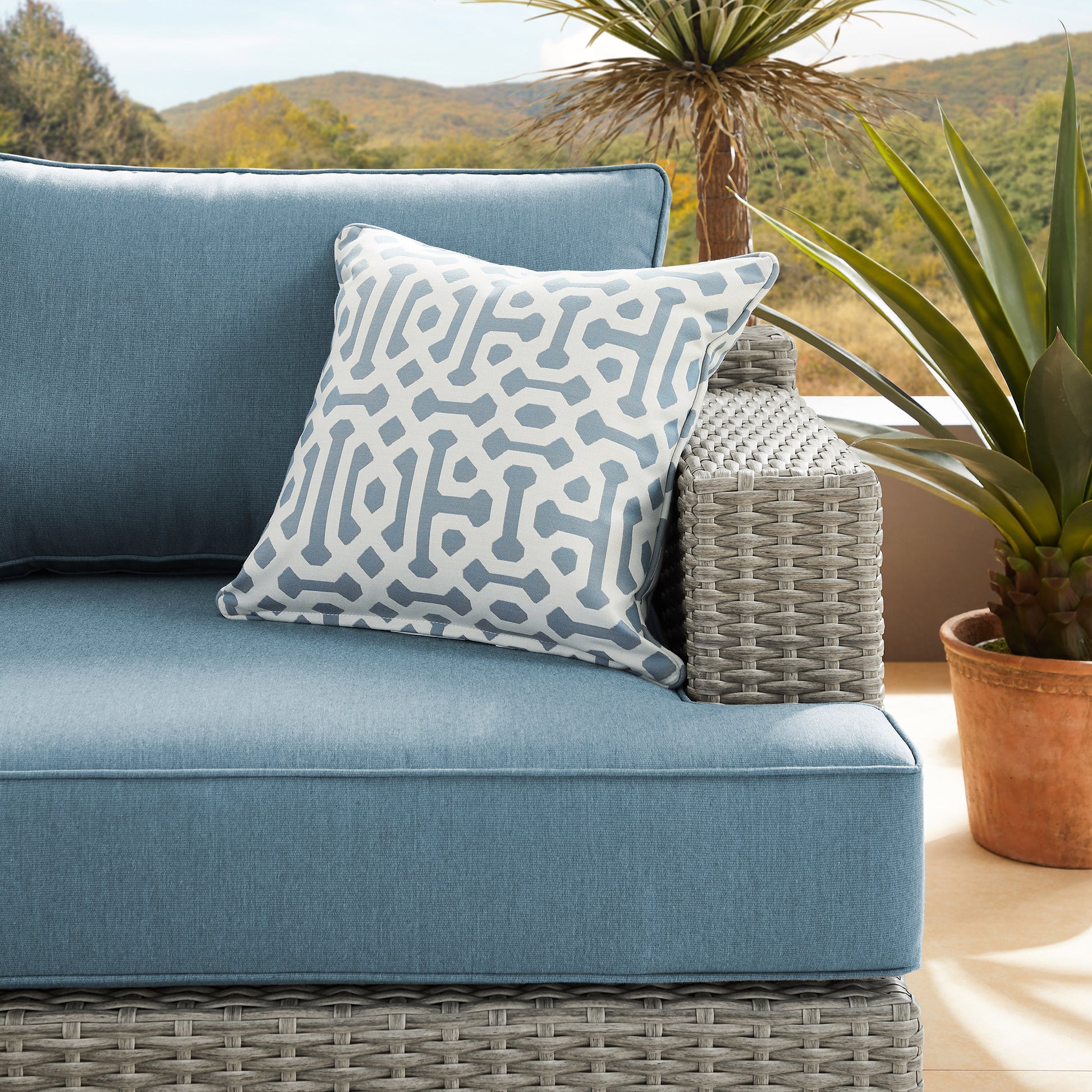 Sirio Niko 6-Piece Modular Outdoor Patio Seating Set